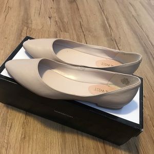Nine West Flats Nude/Blush Color